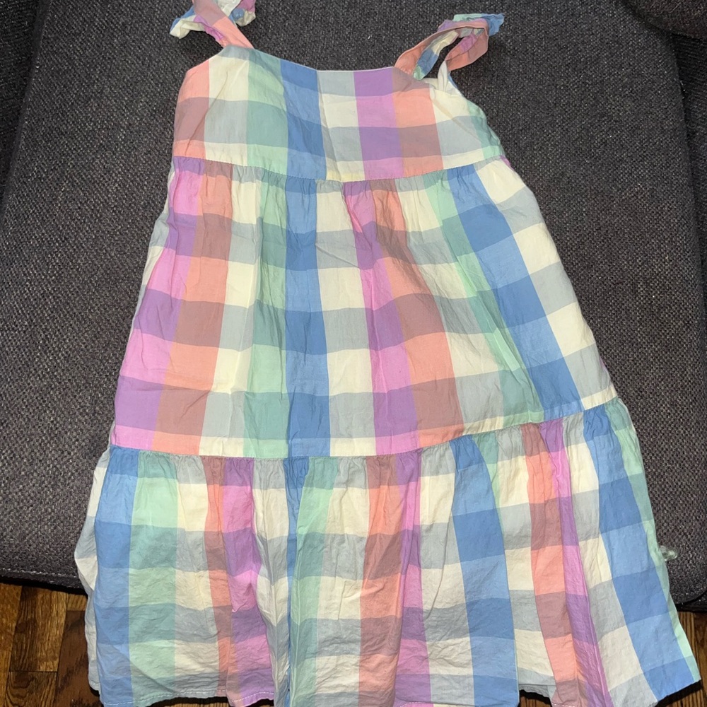 GAP Multicolor Checkered Sundress